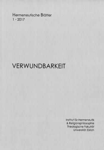Hermeneutische Blätter (Cover)