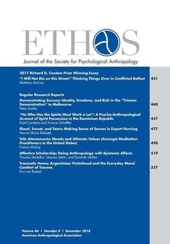 Ethos Journal (Cover)