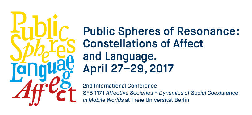Public Spheres of Resonance: Constellations of Affect and Language