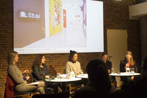 Panel Discussion „Expanded: Affect Me“ with Julia Höner, Lara Baladi, Sarah Nankivell, Philip Scheffner, Kerstin Schankweiler