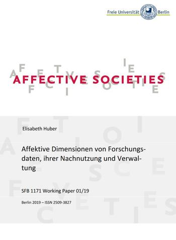 Affektive Dimensionen von Forschungsdaten, ihrer Nachnutzung und Verwaltung (Cover)