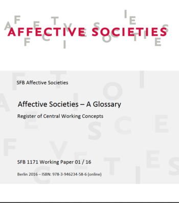 Affective Societies - A Glossary (Cover)