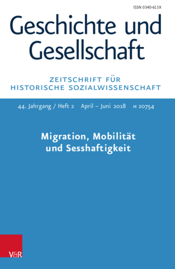 Geschichte und Gesellschaft 44(2) (Cover)