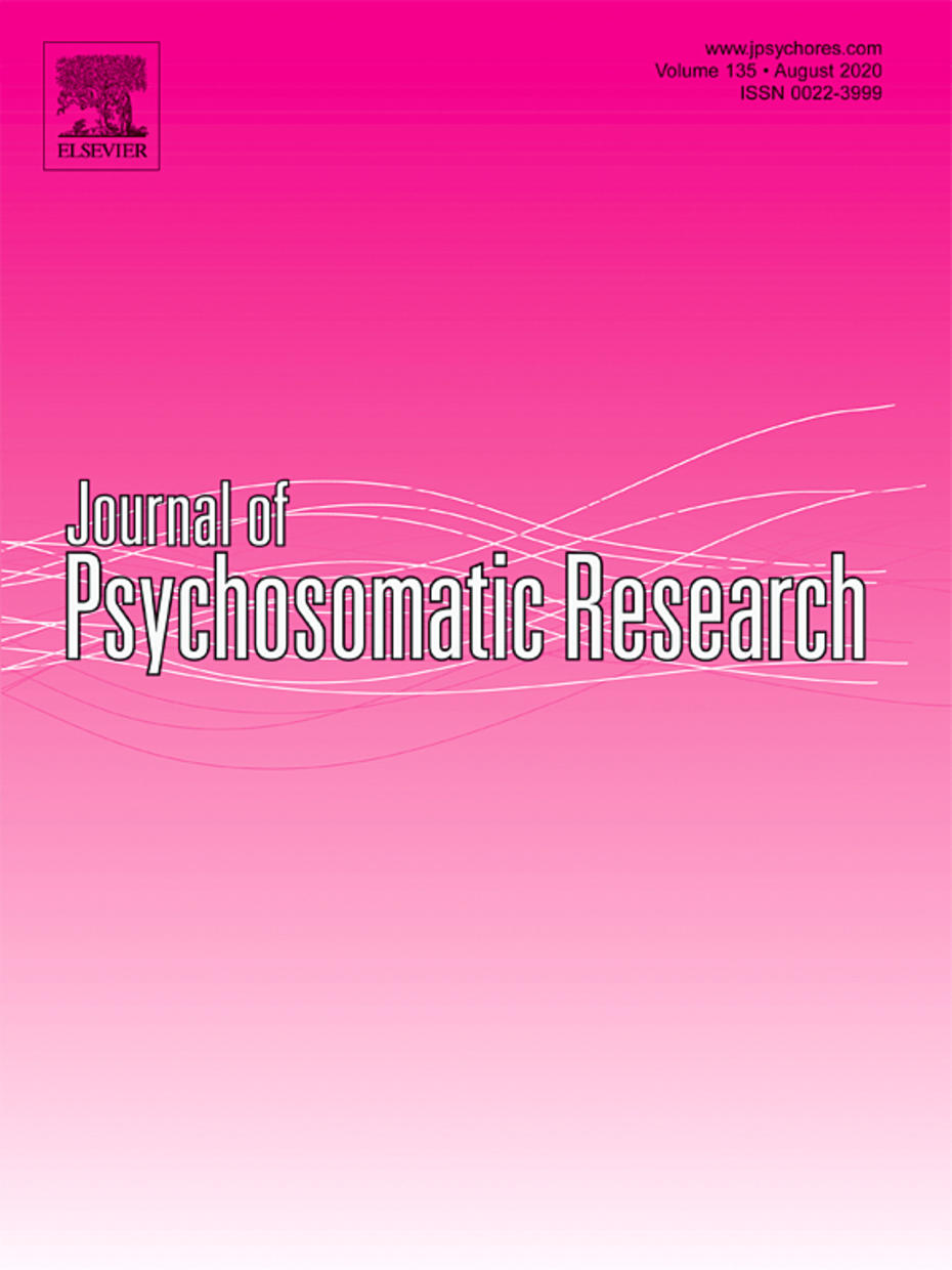 Journal of Psychosomatic Research (Cover)