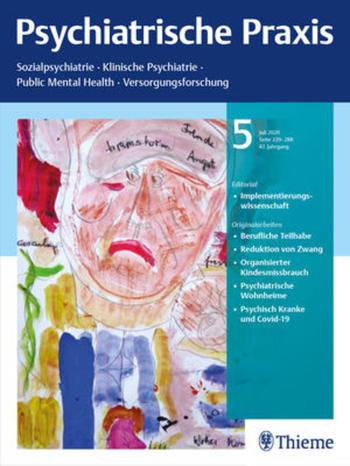 Psychiatrische Praxis (Cover)