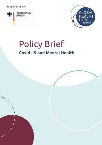 Policy Brief Covid-19 and Mental Health (Cover)