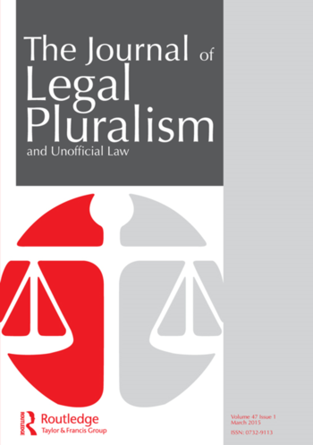 The Journal of Legal Pluralism and Unofficial Law (Cover)