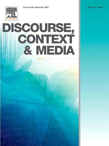 Discourse, Context & Media (Cover)