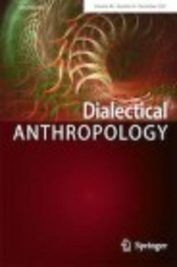 Dialectical Anthropology (Cover)