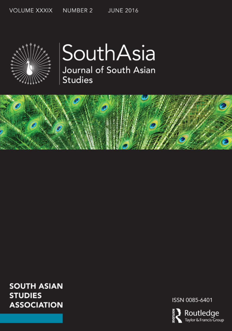 Journal of South Asian Studies (Cover)