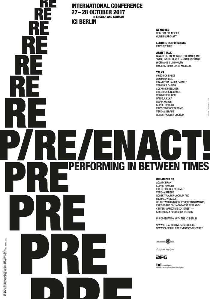 Poster Preenact