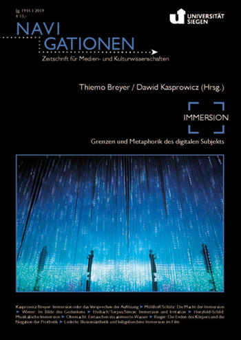 Navigationen - Zeitschrift für Medien- und Kulturwissenschaften (Cover)