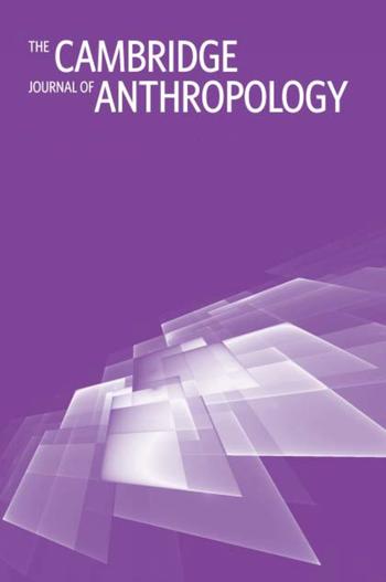 The Cambridge Journal of Anthropology (Cover)