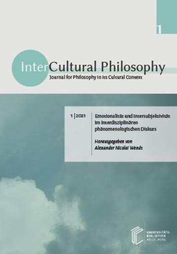 InterCultural Philosophy (Cover)