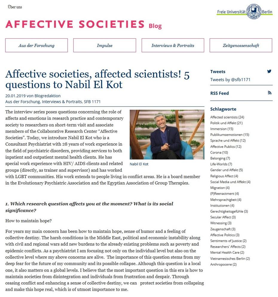 Affective Societies, Affected Scientists! (Cover)