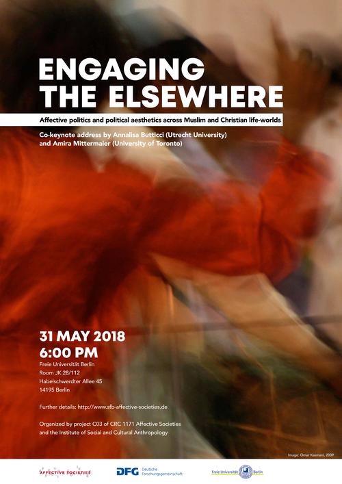 Workshop "Engaging the Elsewhere", 31 May and 1 June 2018