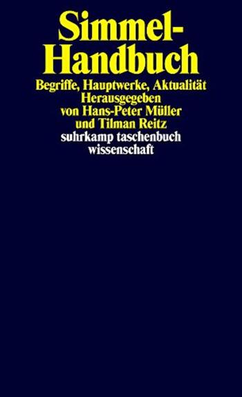 Simmel-Handbuch (Cover)